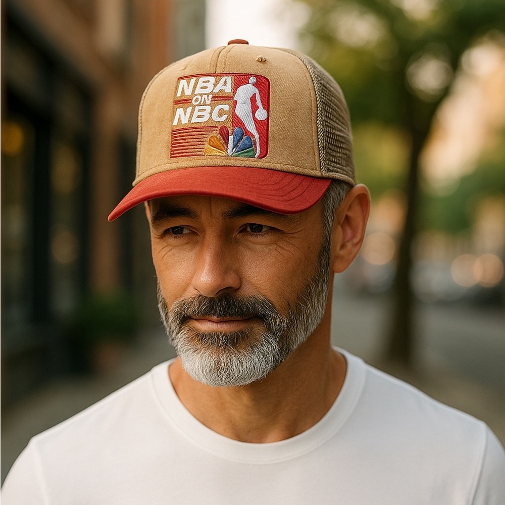 Exclusive Retro NBA Hat. Premium suede Material. 1 of 1